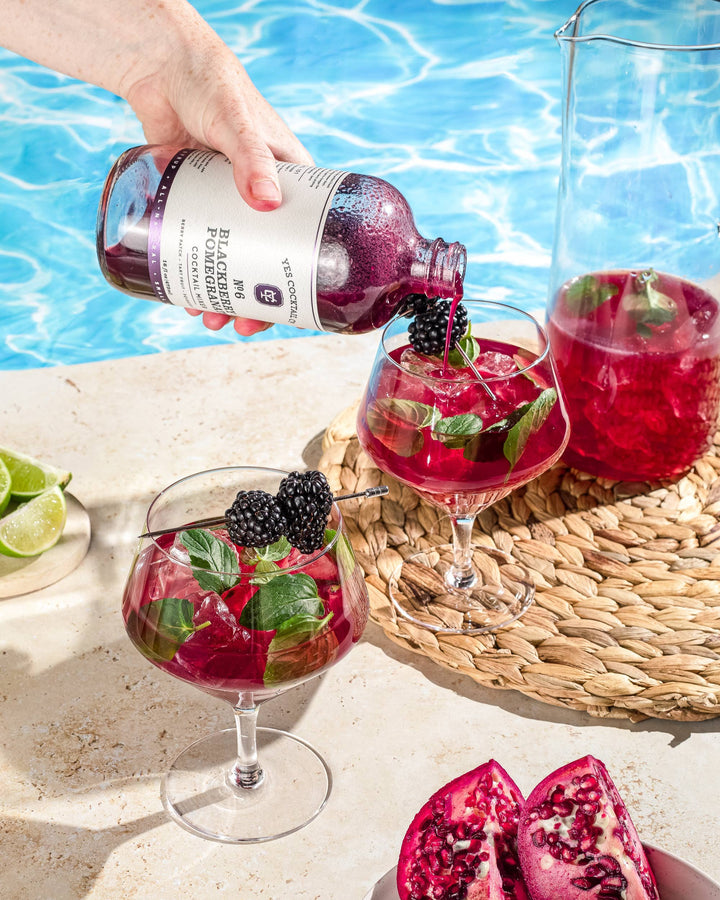 Blackberry Pomegranate Cocktail Mixer