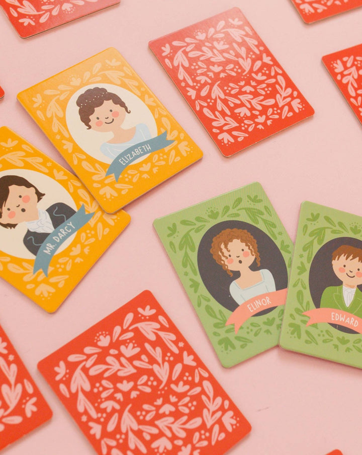 Dynamic Duos Literary Matching Memory Card Game