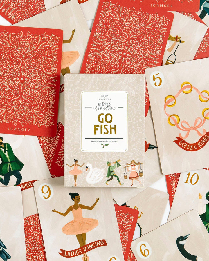 12 Days Of Christmas Go Fish Card Game