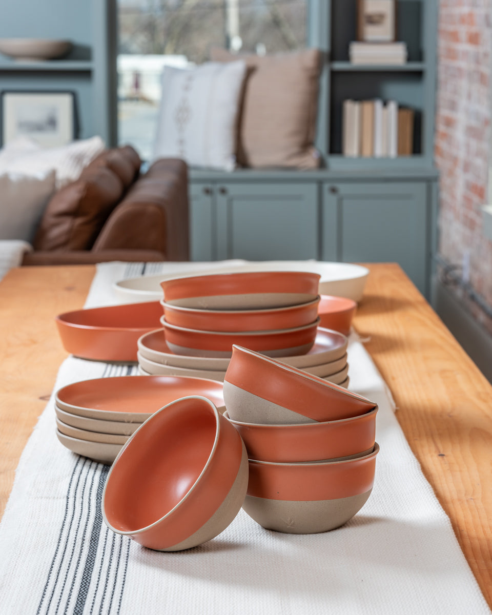 Marrs Collection Dinnerware Set Copper