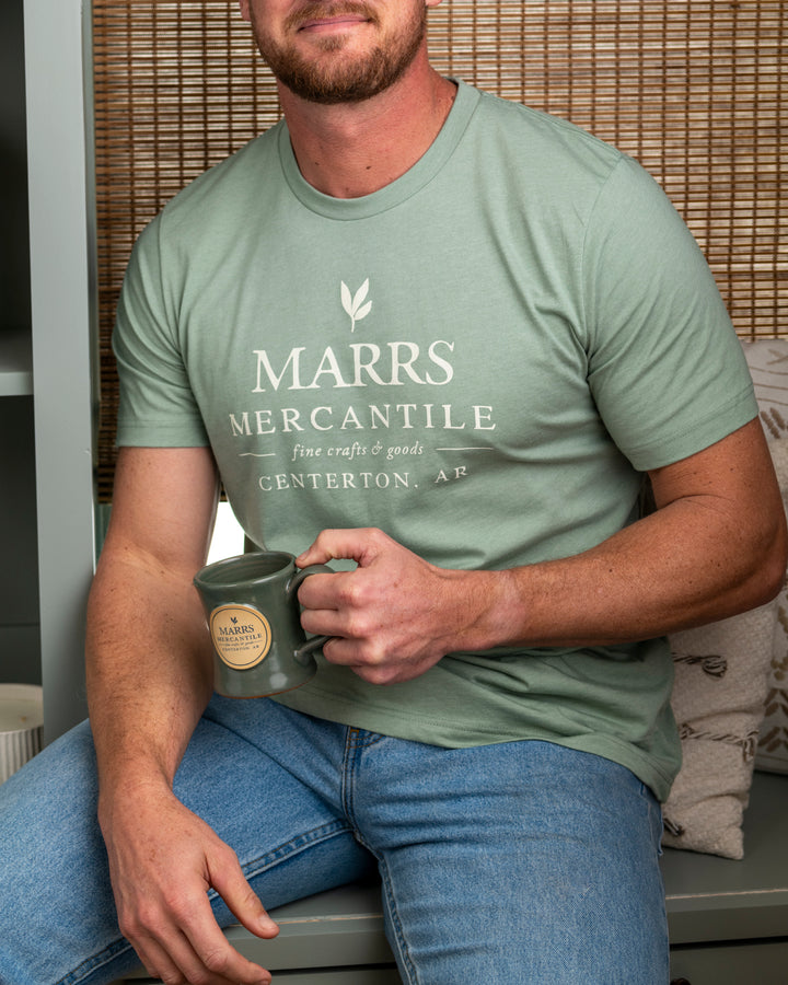 Marrs Mercantile Tee - Sage Green