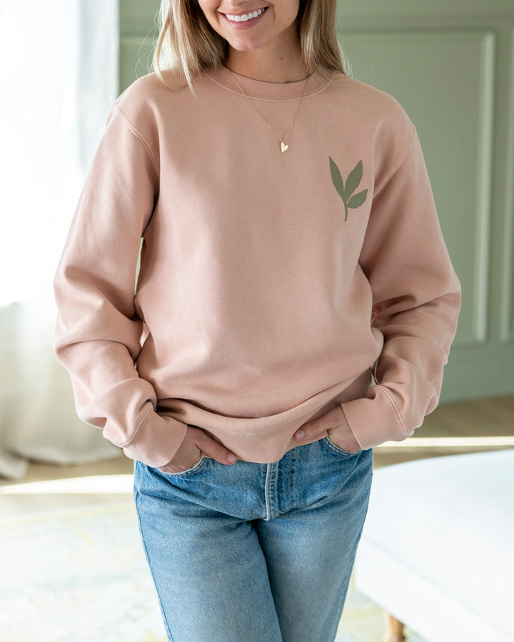 Marrs Mercantile Blush Crewneck