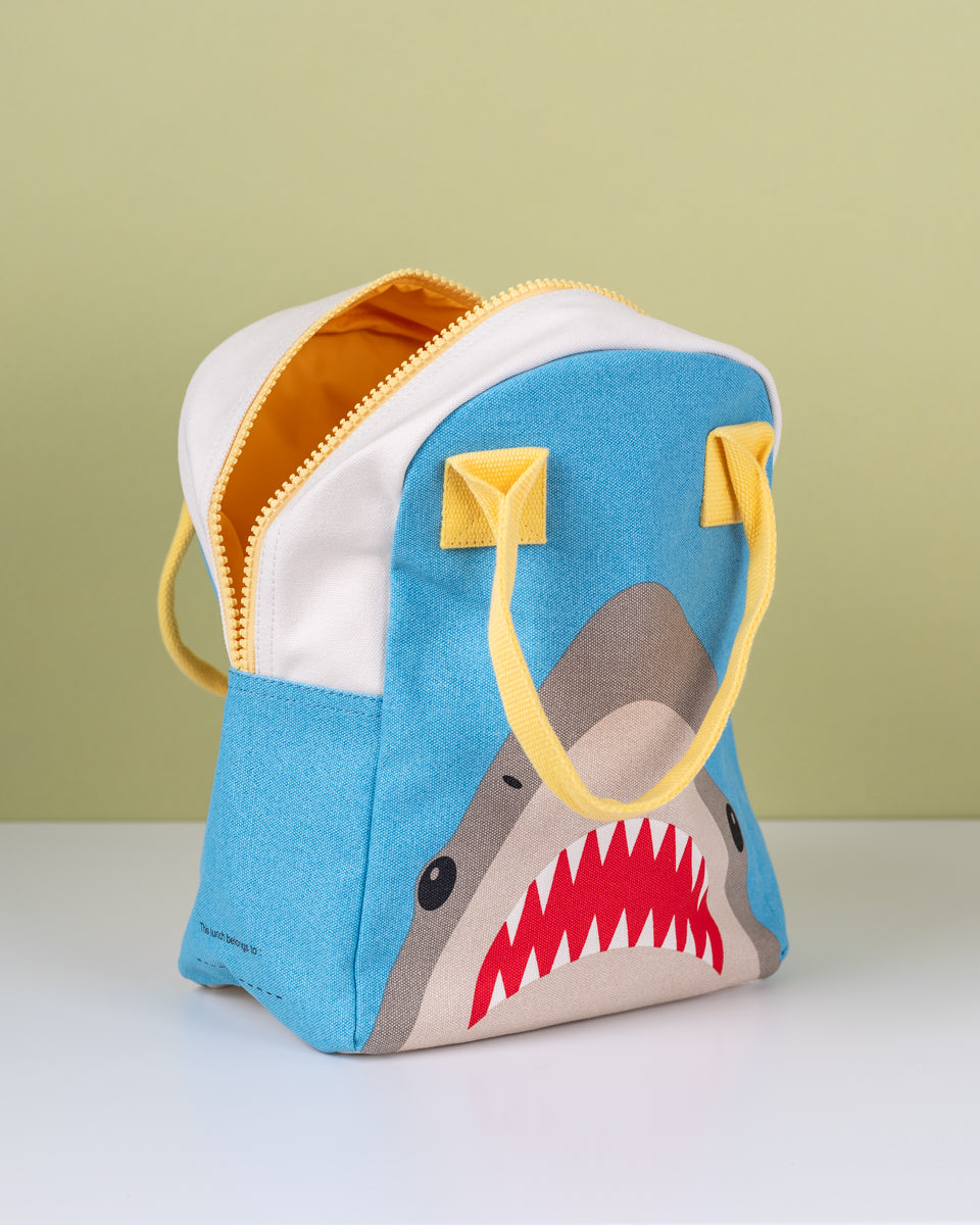 Zipper Lunch Bag - Shark