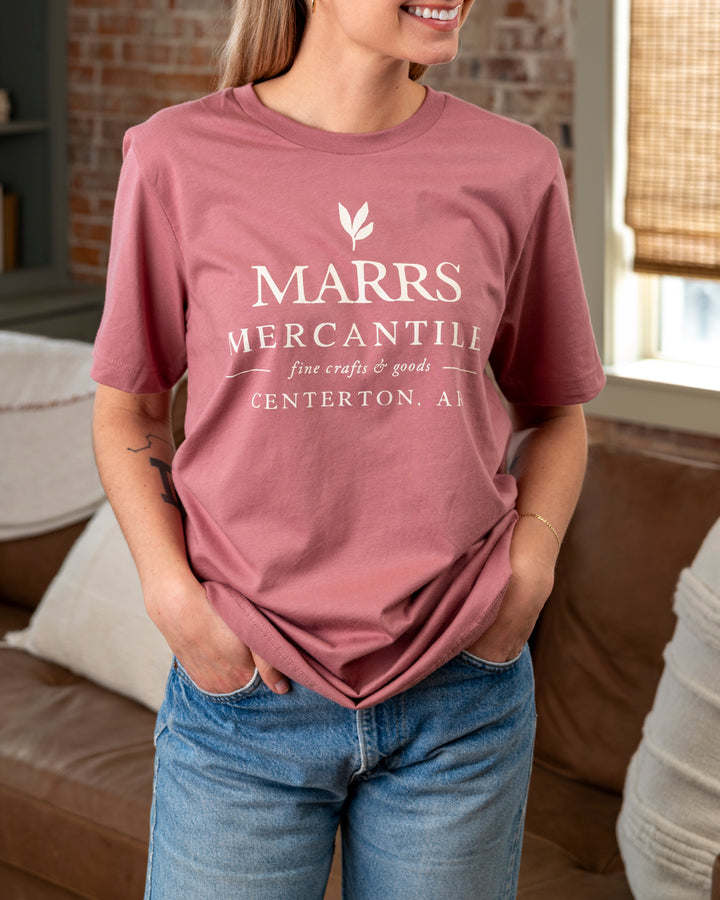 Marrs Mercantile Tee - Mauve