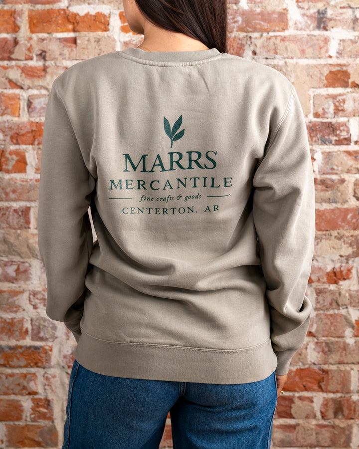 Marrs Mercantile Cement Crewneck