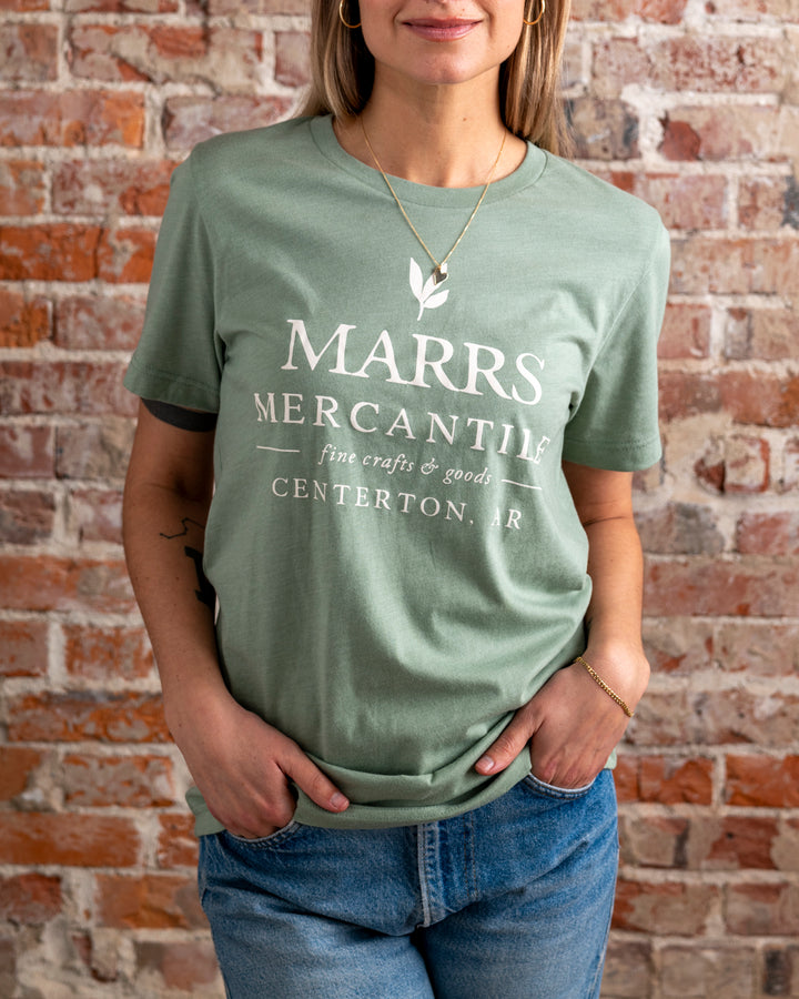 Marrs Mercantile Tee - Sage Green