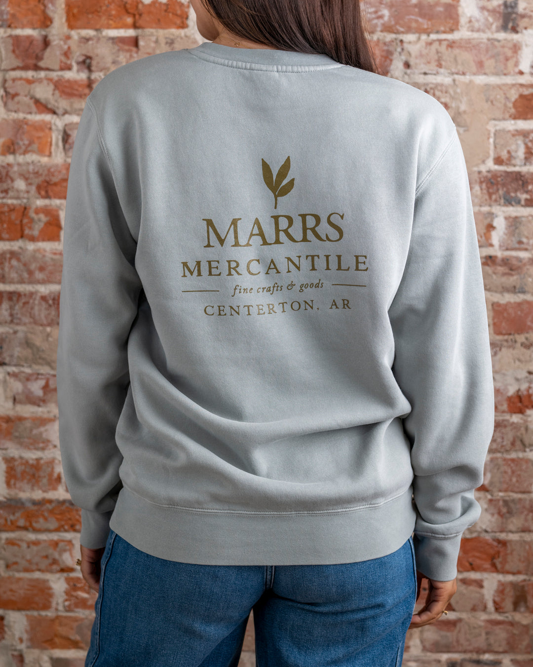 Marrs Mercantile Sage Crewneck