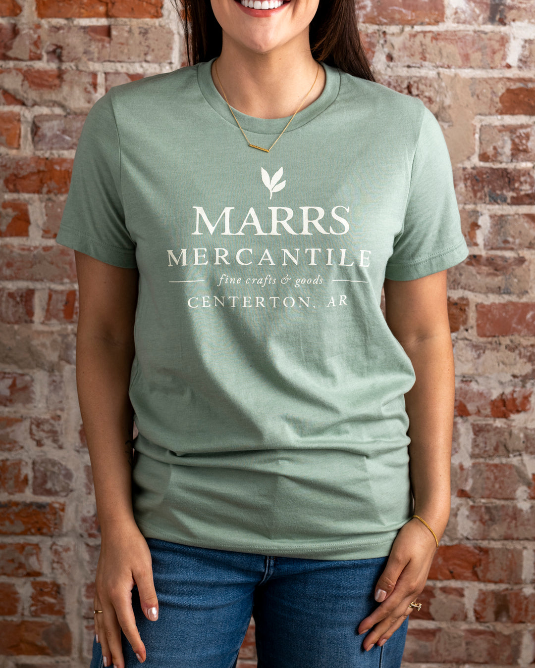 Marrs Mercantile Tee - Sage Green