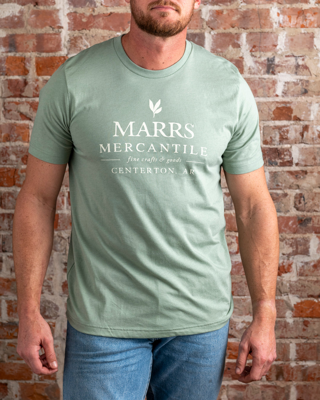 Marrs Mercantile Tee - Sage Green