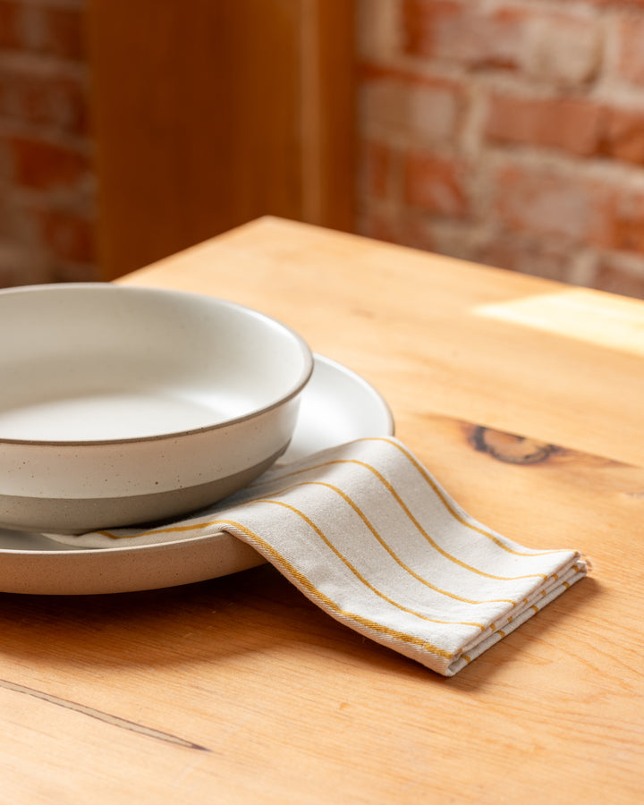 Block Print Stripe Napkin Set