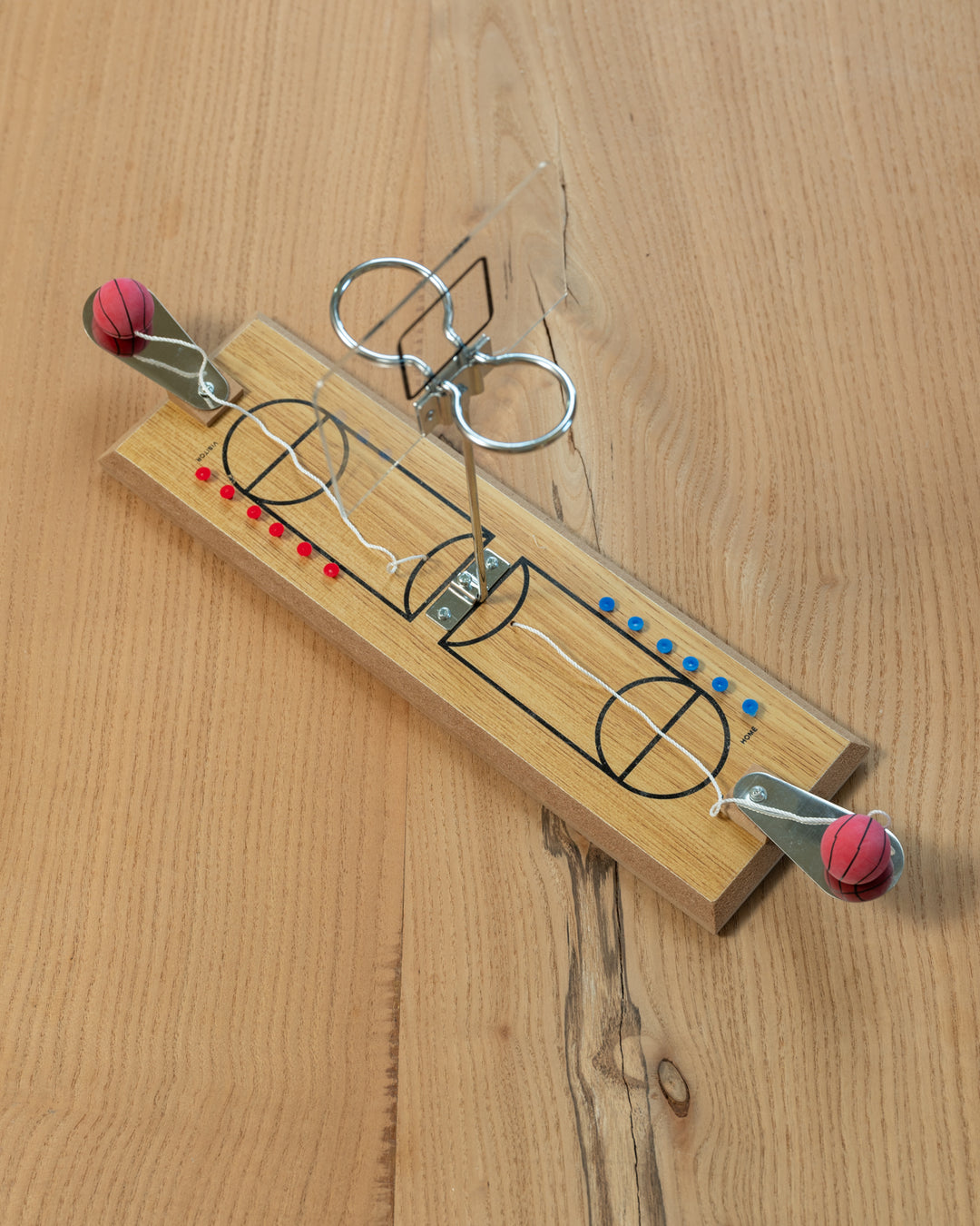 Wooden Dual Basketball Hoop Game