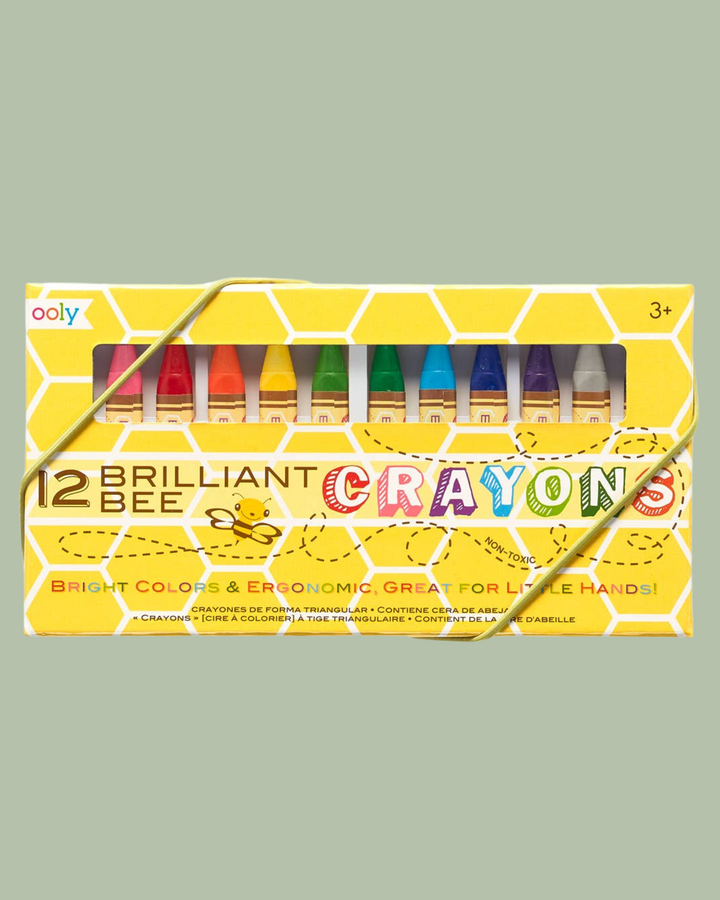 Brilliant Bee Crayons- Set of 12