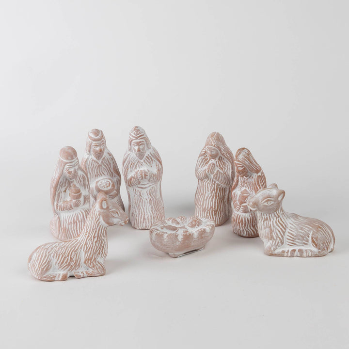 Silent Night Terracotta Nativity