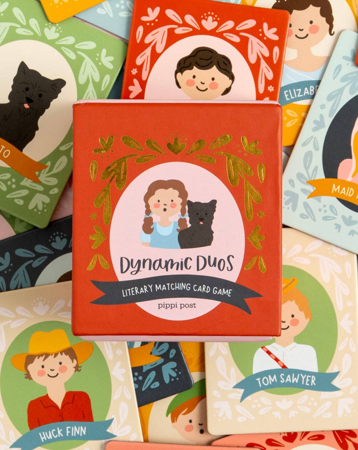 Dynamic Duos Literary Matching Memory Card Game